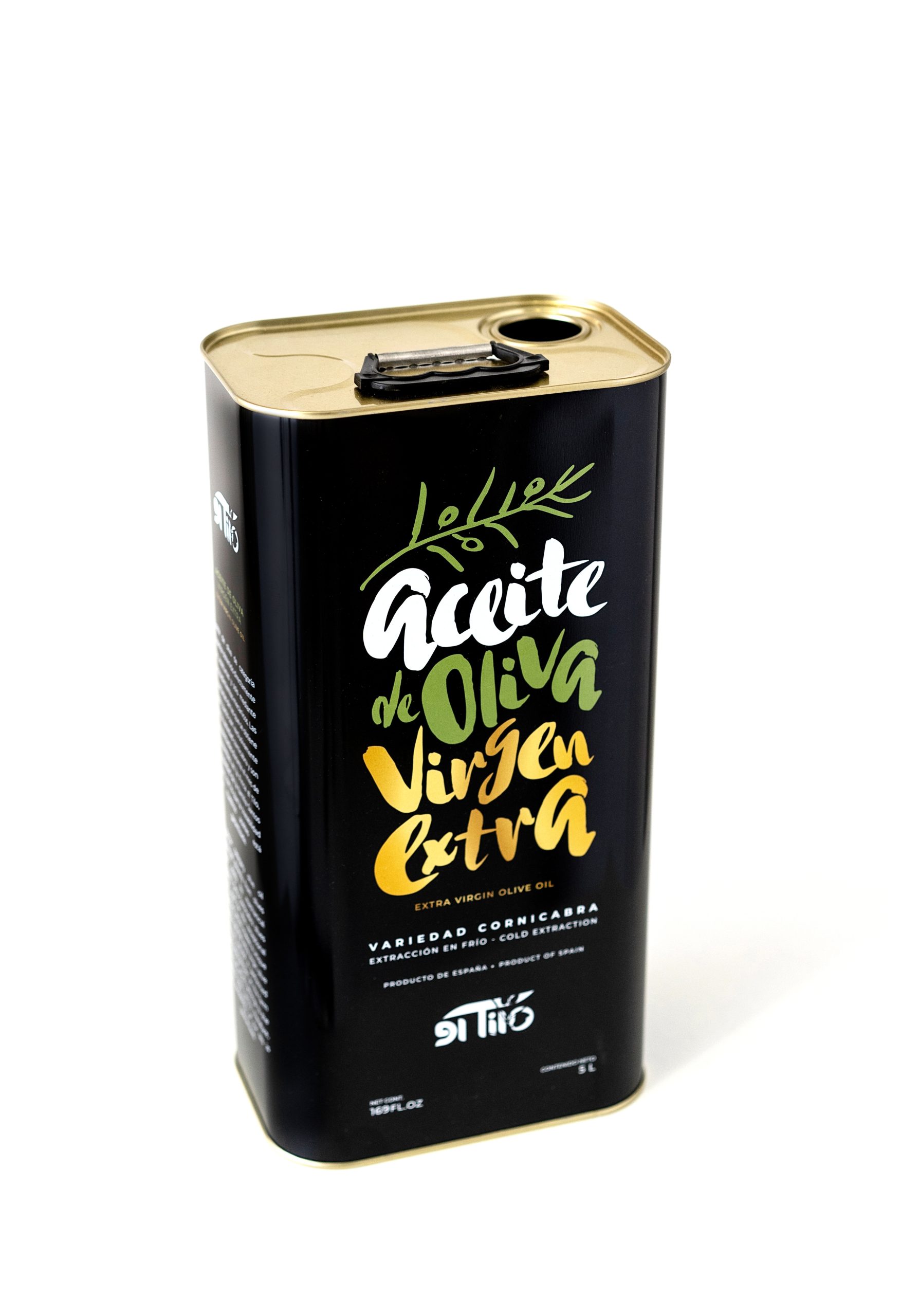 Extra Virgin Olive Oil 5L tin - Aceites El Tilo